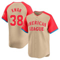 Boles C.Guardians #38 Steven Kwan Player Cream American League All-Star Limited Home Stitched Jerseys