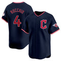 Boles C.Guardians #4 Brayan Rocchio Player Navy Limited Home Stitched Jerseys