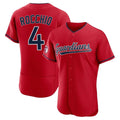 Boles C.Guardians #4 Brayan Rocchio Player Red Limited Elite Home Stitched Jerseys