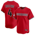 Boles C.Guardians #4 Brayan Rocchio Player Red Limited Home Stitched Jerseys