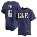 Boles C.Guardians #6 David Fry Player Navy City Connect Limited Home Stitched Jerseys