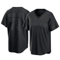 Boles C.Guardians #75 Connor Brogdon Player Black T-shirt Home Game Stitched Jerseys