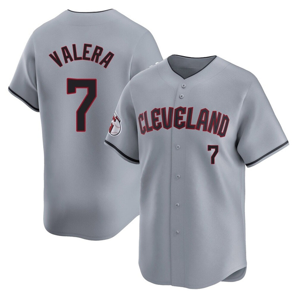 Boles C.Guardians #7 George Valera Player Gray Road Limited Home Stitched Jerseys