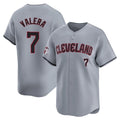 Boles C.Guardians #7 George Valera Player Gray Road Limited Home Stitched Jerseys