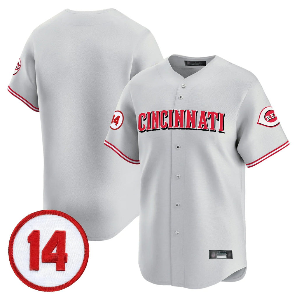 Boles C.Reds Gray Vapor Premier Limited Home Blank Player Stitched Jerseys