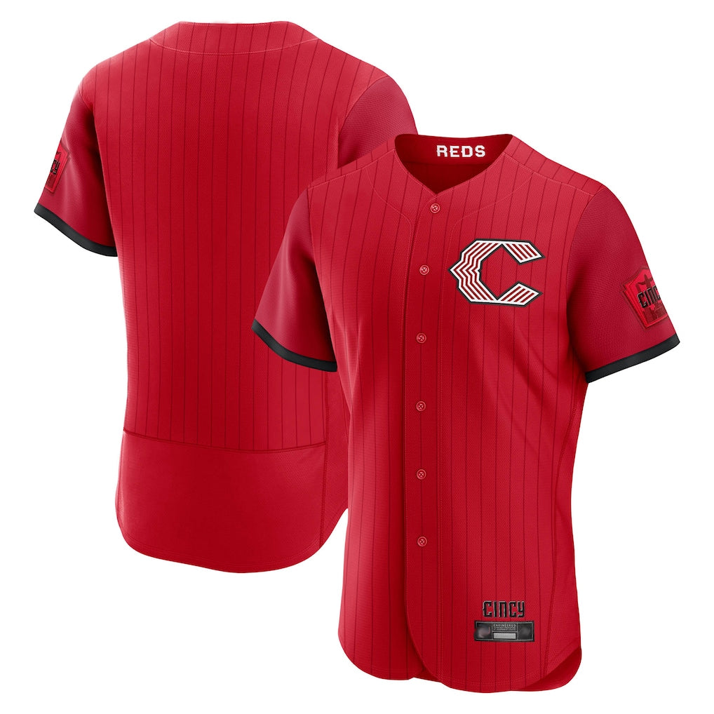 Boles C.Reds Red 2026 City Connect Limited Elite Home Blank Player Stitched Jerseys