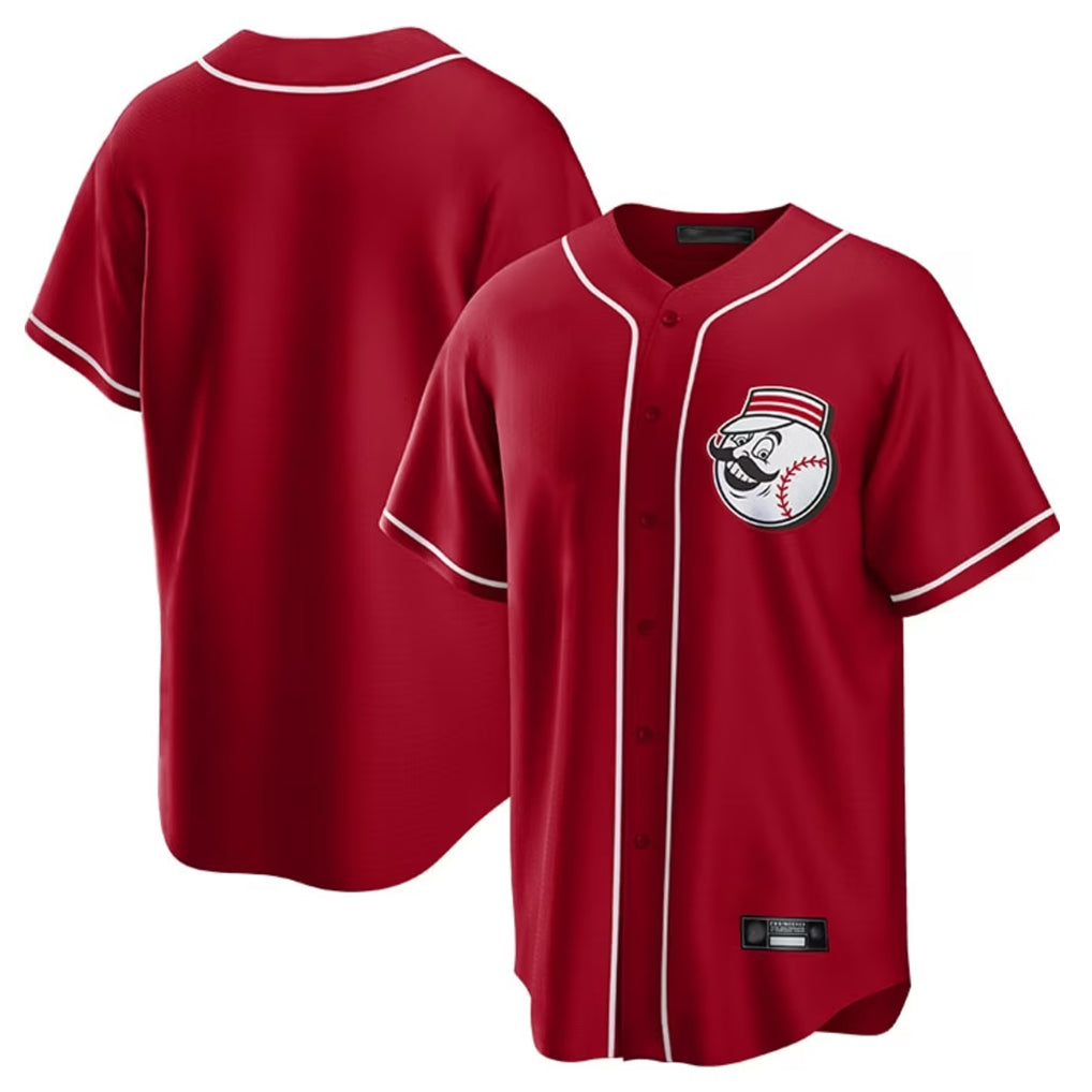 Boles C.Reds Red Home Game Blank Player Stitched Jerseys