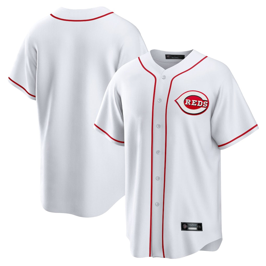 Boles C.Reds White Game Home Blank Player Stitched Jerseys