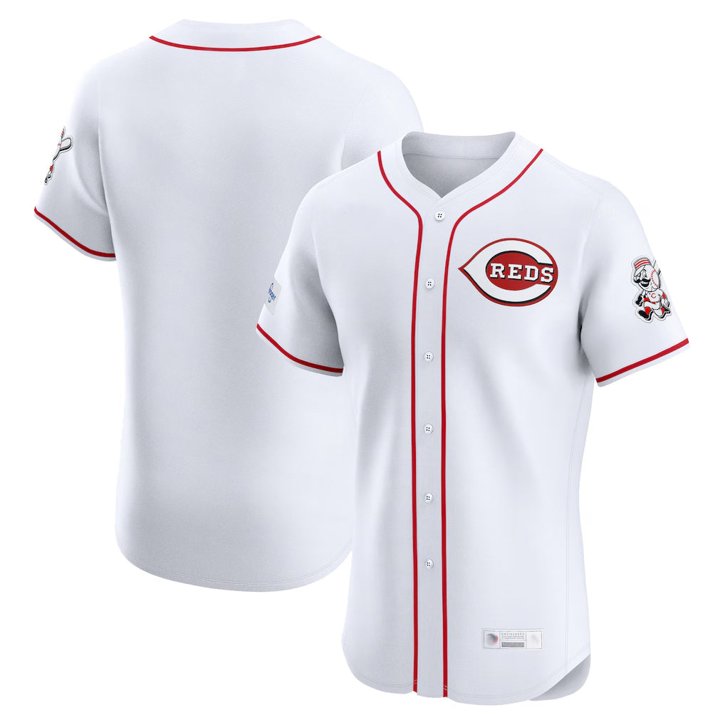 Boles C.Reds White Limited Elite Home Blank Player Stitched Jerseys