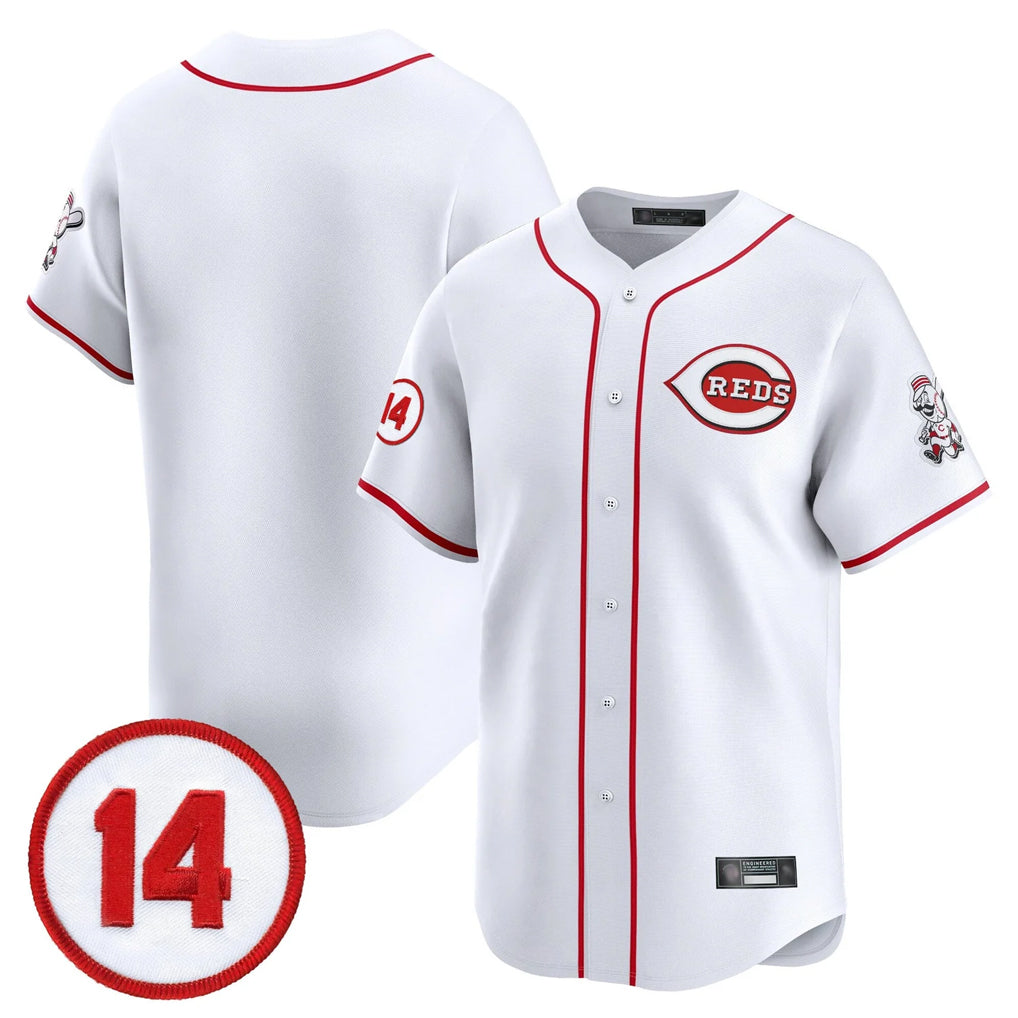 Boles C.Reds White Vapor Premier Limited Home Blank Player Stitched Jerseys