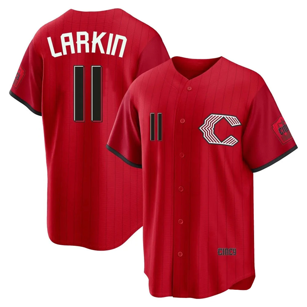 Boles C.Reds #11 Barry Larkin Player Red 2026 City Connect Home Game Stitched Jerseys