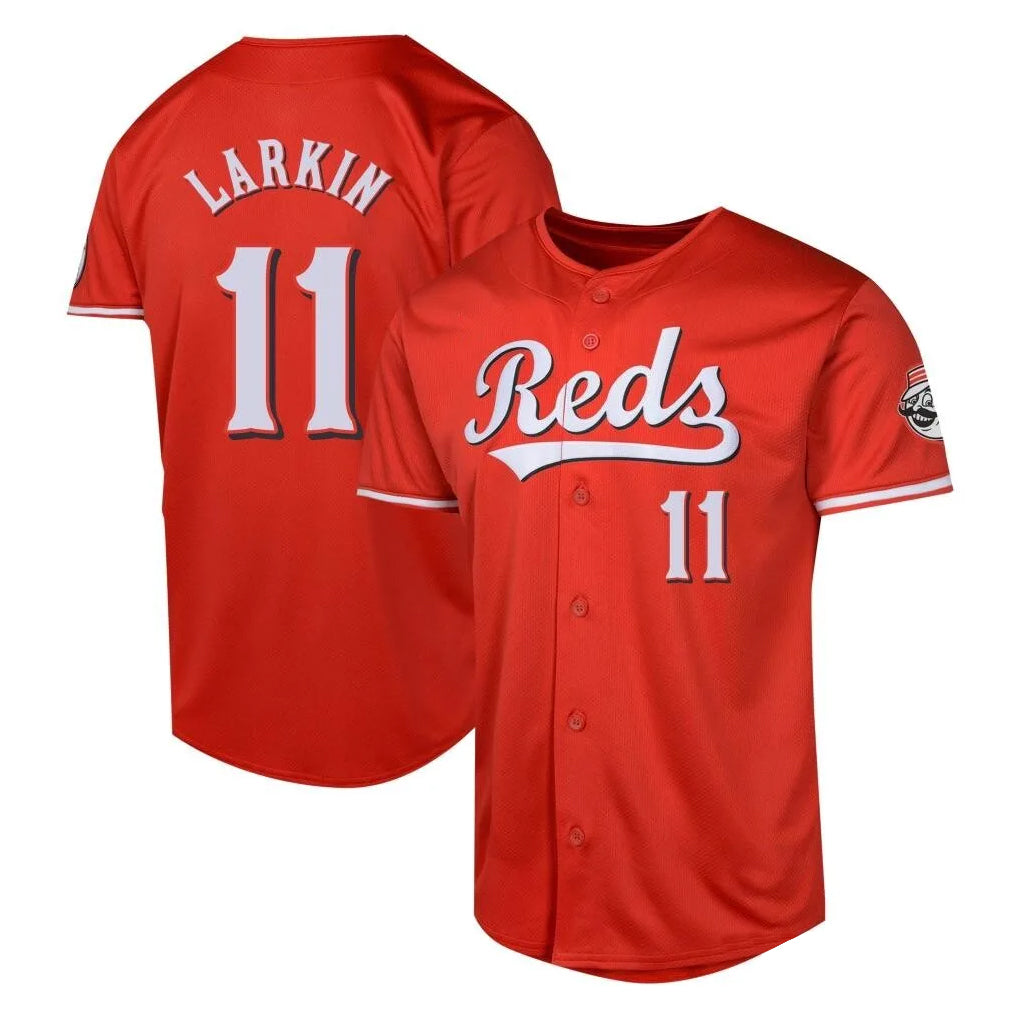 Boles C.Reds #11 Barry Larkin Player Red 2026 City Connect Limited Home Stitched Jerseys
