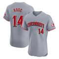 Boles C.Reds #14 Pete Rose Player Gray Limited Elite Home Stitched Jerseys