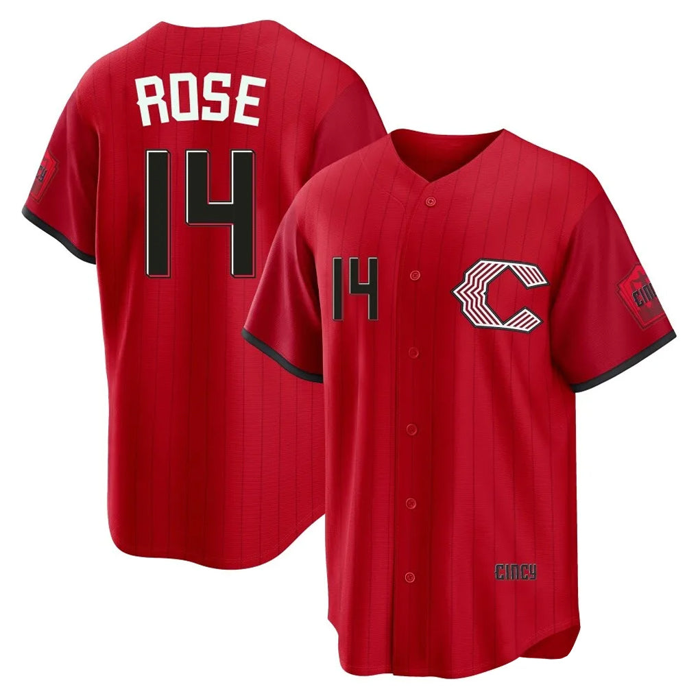 Boles C.Reds #14 Pete Rose Player Red 2026 City Connect Home Game Stitched Jerseys