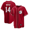 Boles C.Reds #14 Pete Rose Player Red Home Game Stitched Jerseys