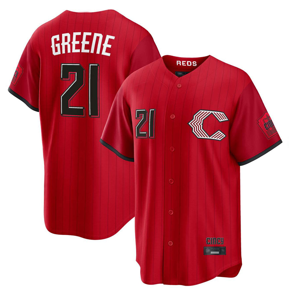 Boles C.Reds #21 Hunter Greene Player Red 2026 City Connect Home Game Stitched Jerseys