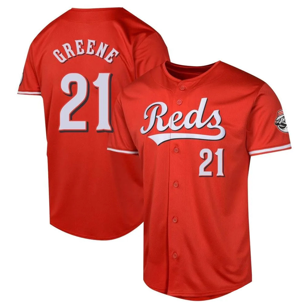 Boles C.Reds #21 Hunter Greene Player Red 2026 City Connect Limited Home Stitched Jerseys