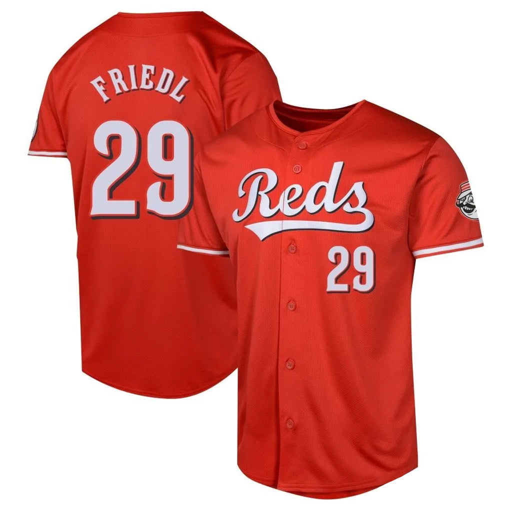 Boles C.Reds #29 TJ Friedl Player Red 2026 City Connect Limited Home Stitched Jerseys