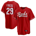 Boles C.Reds #29 TJ Friedl Player Red Home Game Stitched Jerseys