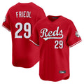 Boles C.Reds #29 TJ Friedl Player Red Home Limited Stitched Jerseys