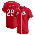 Boles C.Reds #29 TJ Friedl Player Red Limited Elite Home Game Stitched Jerseys