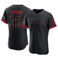 Boles C.Reds #35 Jose Trevino Player Black City Connect Limited Elite Home Stitched Jerseys