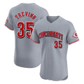 Boles C.Reds #35 Jose Trevino Player Gray Limited Elite Home Stitched Jerseys