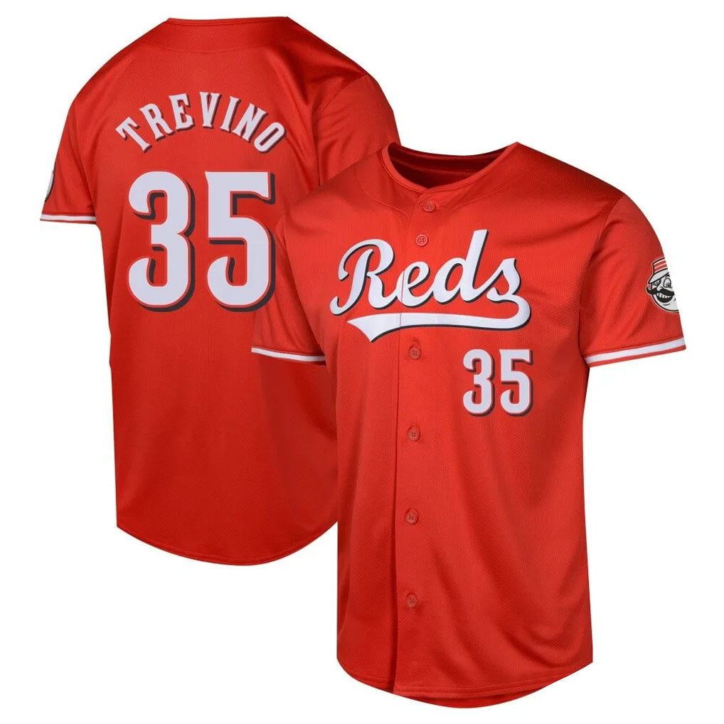 Boles C.Reds #35 Jose Trevino Player Red 2026 City Connect Limited Home Stitched Jerseys