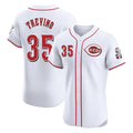 Boles C.Reds #35 Jose Trevino Player White Limited Elite Home Stitched Jerseys