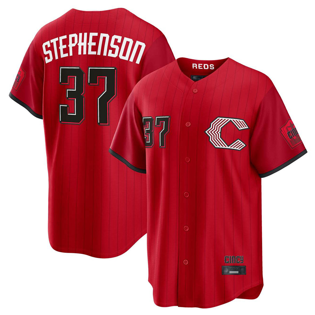 Boles C.Reds #37 Tyler Stephenson Player Red 2026 City Connect Home Game Stitched Jerseys