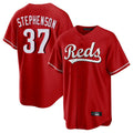 Boles C.Reds #37 Tyler Stephenson Player Red Home Game Stitched Jerseys