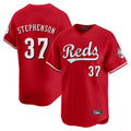Boles C.Reds #37 Tyler Stephenson Player Red Home Limited Stitched Jerseys