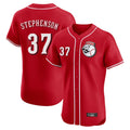 Boles C.Reds #37 Tyler Stephenson Player Red Limited Elite Home Game Stitched Jerseys