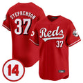 Boles C.Reds #37 Tyler Stephenson Player Red Vapor Premier Limited Home Stitched Jerseys