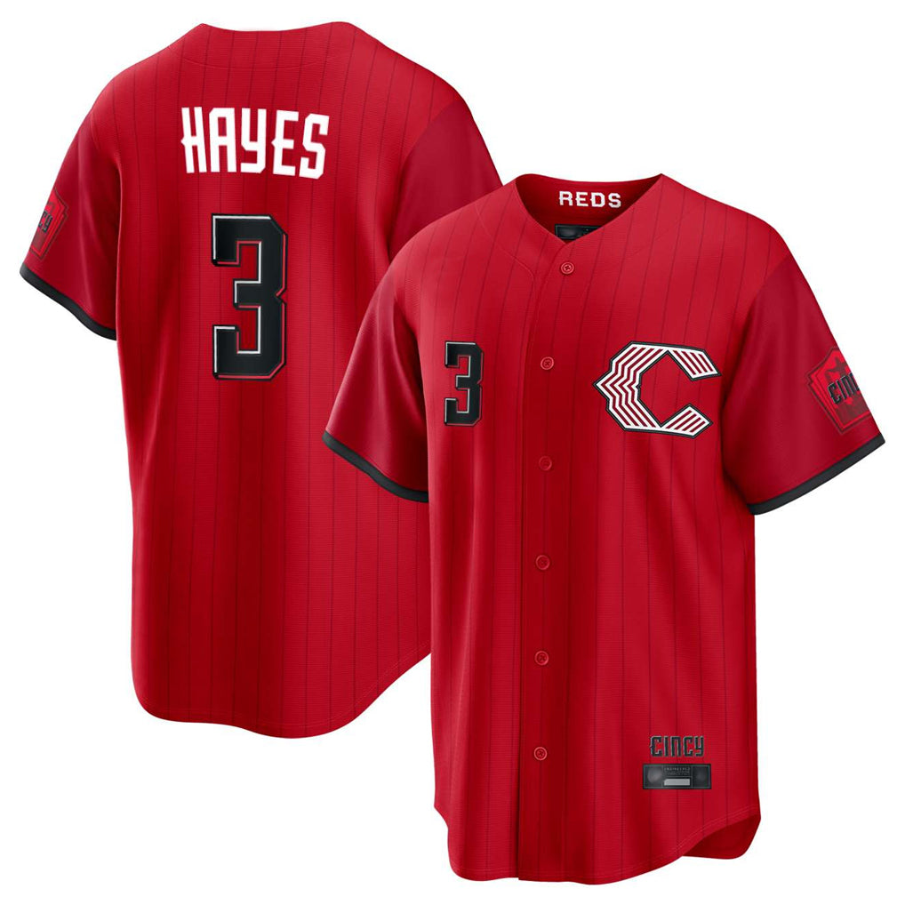 Boles C.Reds #3 Ke'Bryan Hayes Player Red 2026 City Connect Home Game Stitched Jerseys
