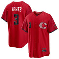 Boles C.Reds #3 Ke'Bryan Hayes Player Red 2026 City Connect Home Game Stitched Jerseys