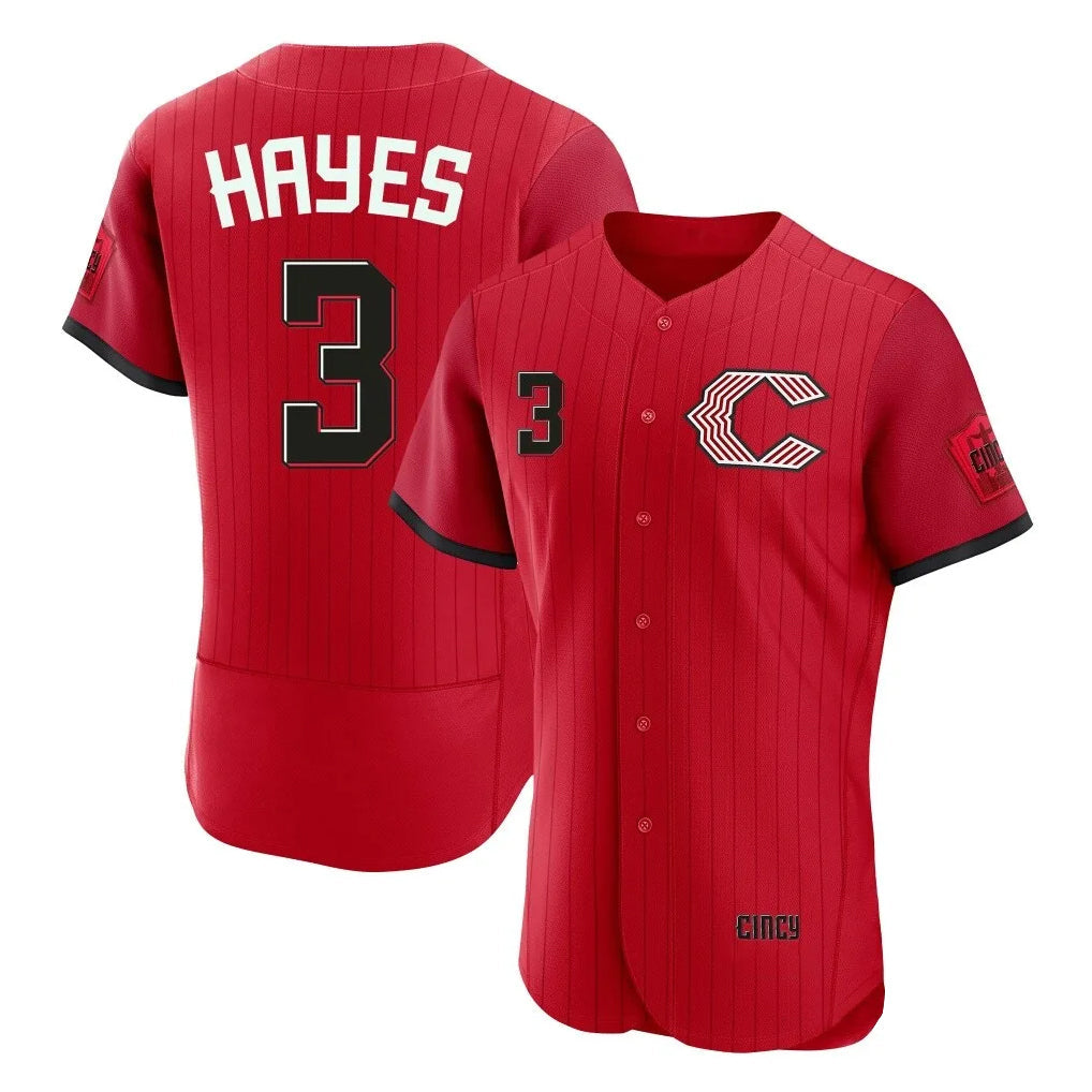 Boles C.Reds #3 Ke'Bryan Hayes Player Red 2026 City Connect Limited Elite Home Stitched Jerseys