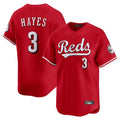 Boles C.Reds #3 Ke'Bryan Hayes Player Red Home Limited Stitched Jerseys