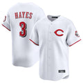 Boles C.Reds #3 Ke'Bryan Hayes Player White Limited Home Stitched Jerseys