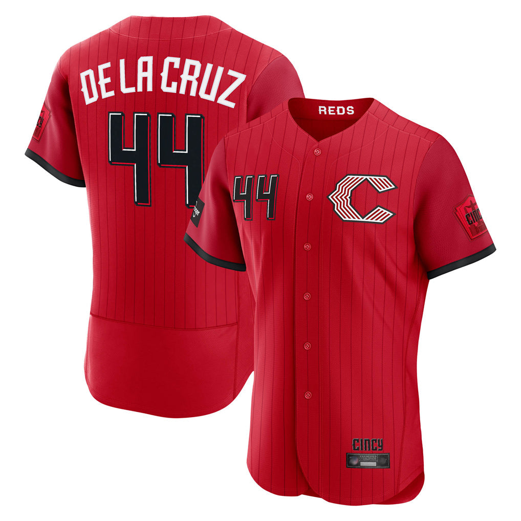 Boles C.Reds #44 Elly De La Cruz Player Red 2026 City Connect Limited Elite Home Stitched Jerseys