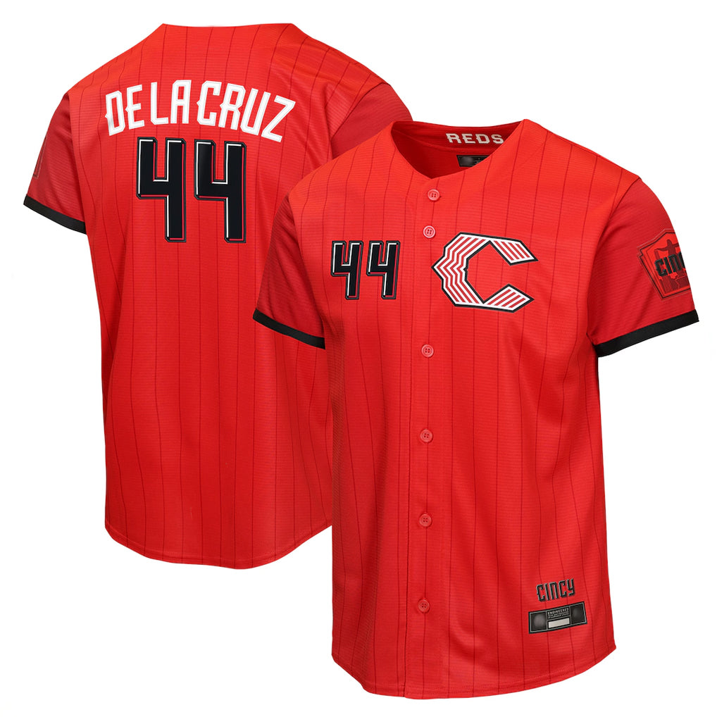 Boles C.Reds #44 Elly De La Cruz Player Red 2026 City Connect Limited Home Stitched Jerseys