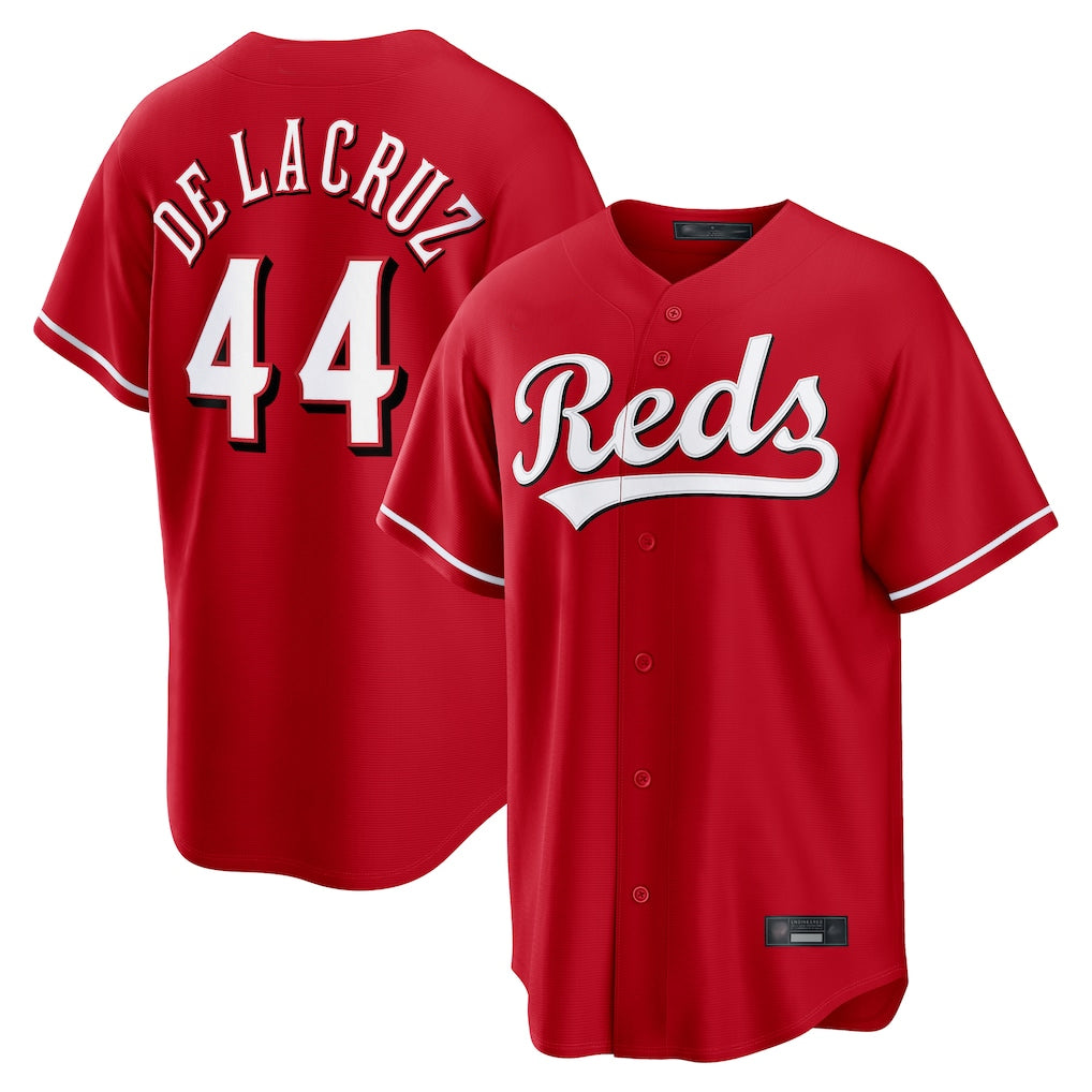 Boles C.Reds #44 Elly De La Cruz Player Red Home Game Stitched Jerseys