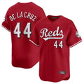 Boles C.Reds #44 Elly De La Cruz Player Red Home Limited Stitched Jerseys