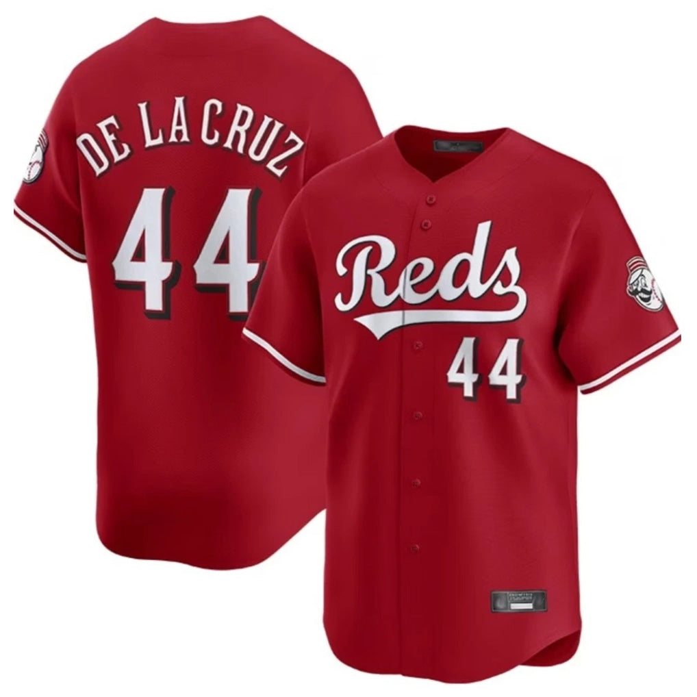Boles C.Reds #44 Elly De La Cruz Player Red Home Limited Stitched Jerseys