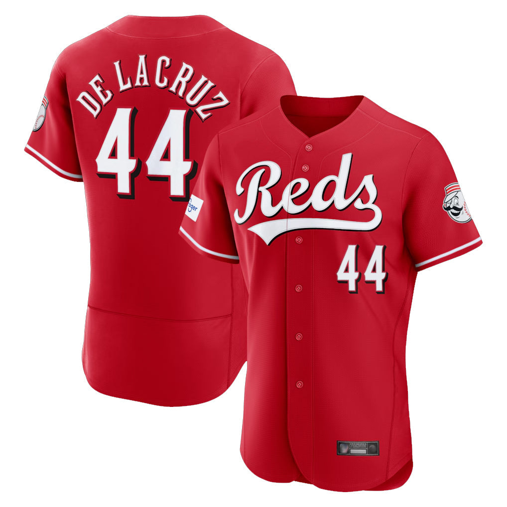 Boles C.Reds #44 Elly De La Cruz Player Red Limited Elite Home Stitched Jerseys