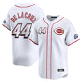 Boles C.Reds #44 Elly De La Cruz Player White Speedway Classic Home Limited Stitched Jerseys