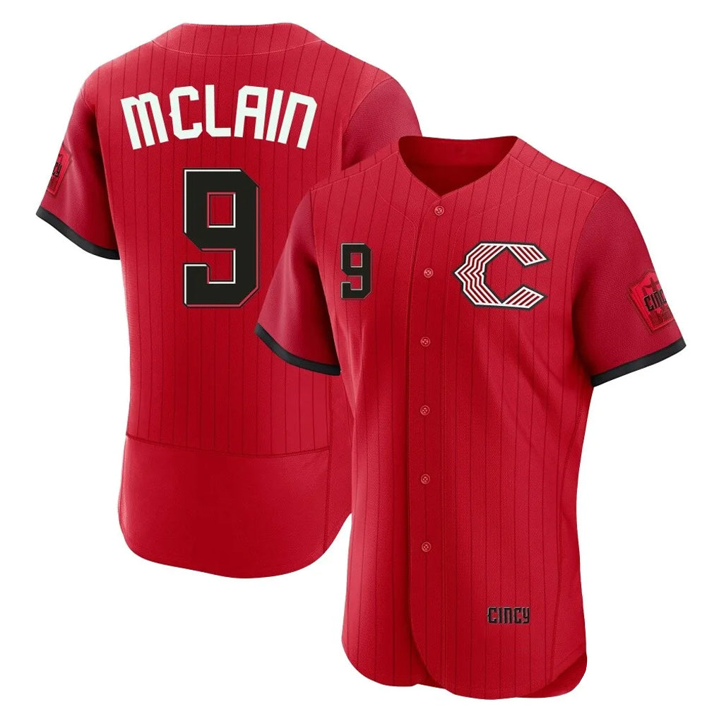 Boles C.Reds #9 Matt McLain Player Red 2026 City Connect Limited Elite Home Stitched Jerseys
