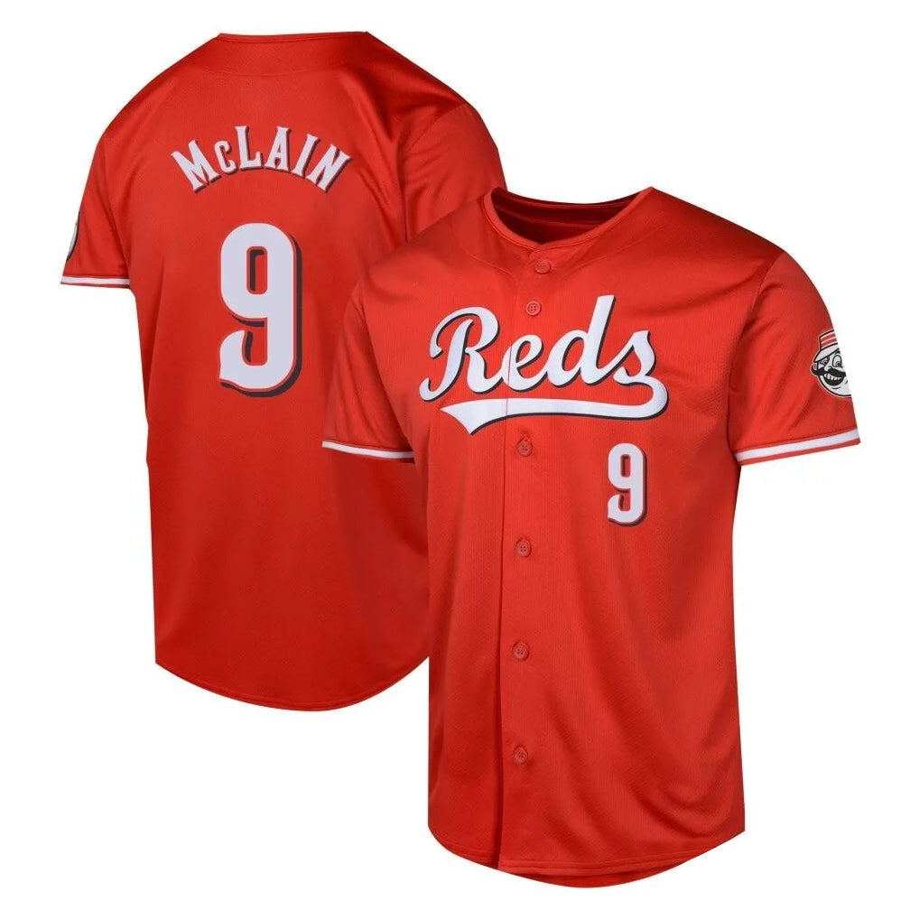 Boles C.Reds #9 Matt McLain Player Red 2026 City Connect Limited Home Stitched Jerseys
