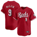 Boles C.Reds #9 Matt McLain Player Red Home Limited Stitched Jerseys