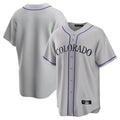 Boles C.Rockies Gray Game Home Blank Player Stitched Jerseys